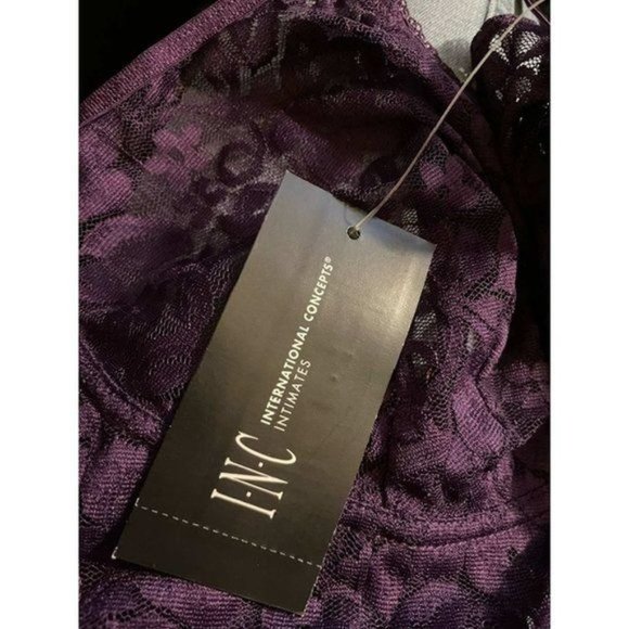 Inc International Concepts Lace Bralette Lingerie SMALL - Picture 4 of 9